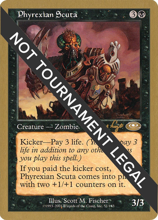 Phyrexian Scuta - 2001 Tom van de Logt (PLS)