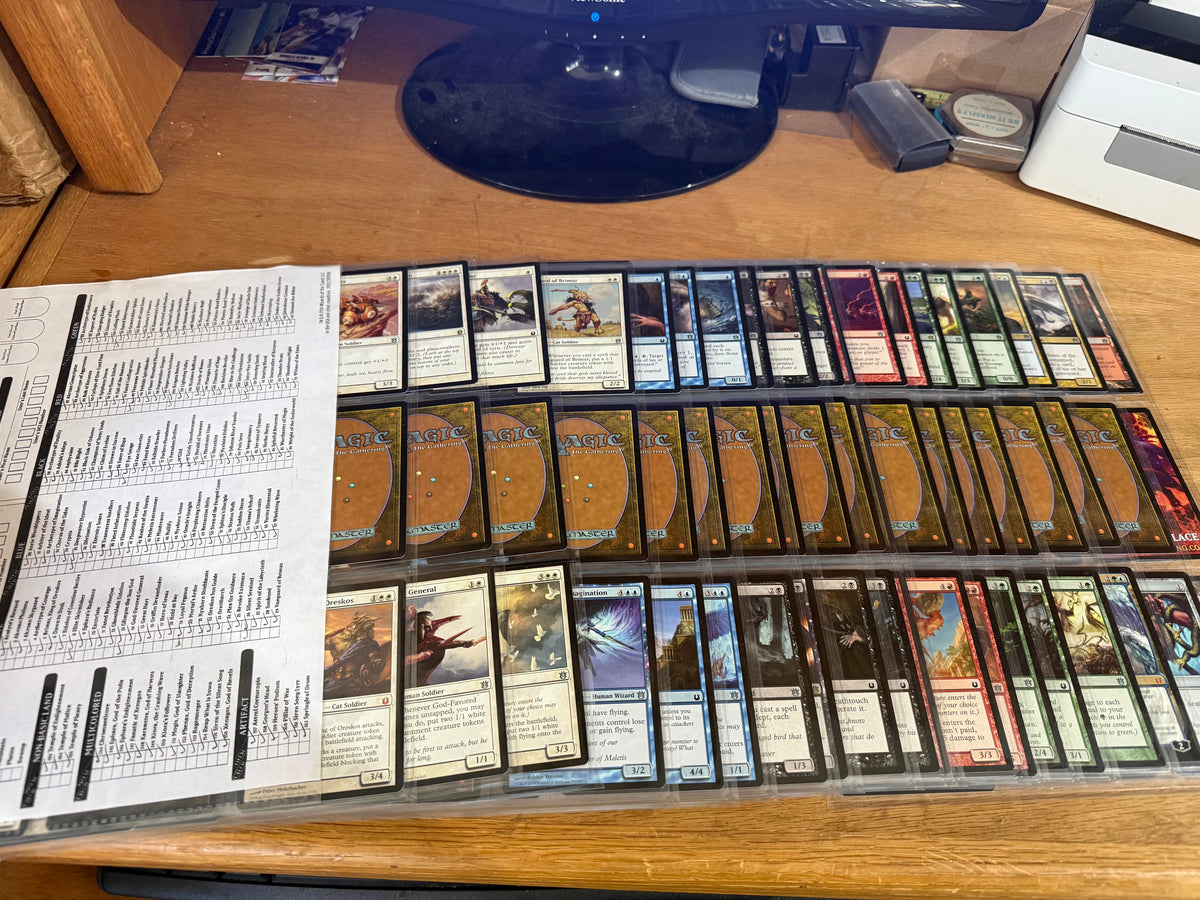 MTG Born of the Gods (BNG) Near-Complete Set (164/165) plus tokens