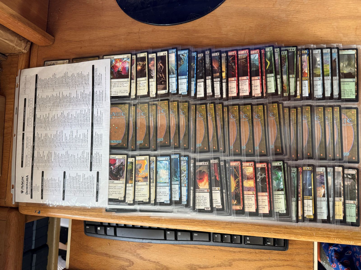 MTG Dominaria (DOM) Near-Complete Set (268/269) plus tokens