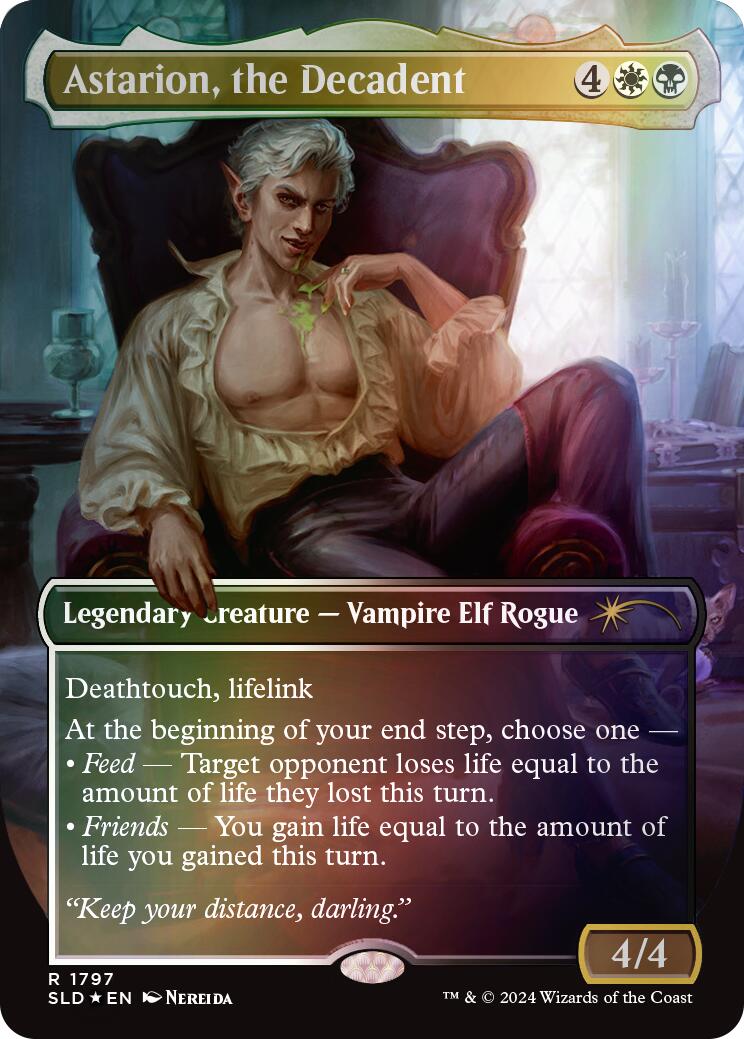 Astarion, the Decadent (Rainbow Foil)