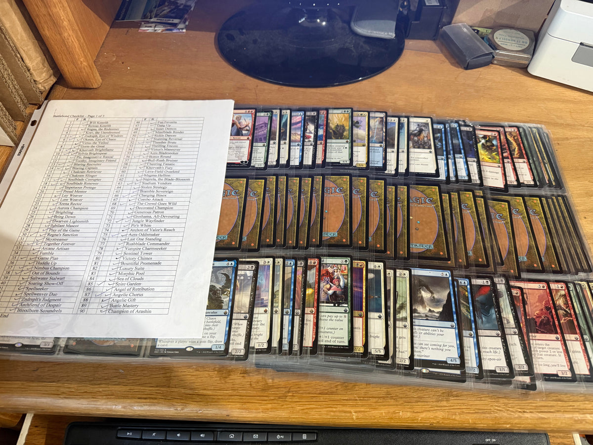 MTG Battlebond (BBD) Complete Set plus tokens