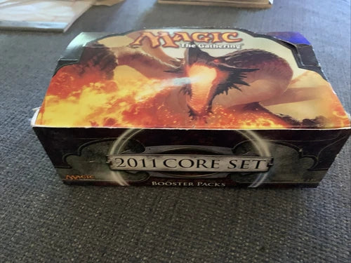 MTG Magic The Gathering 2011 Core Set Booster Box Only Empty NO CARDS