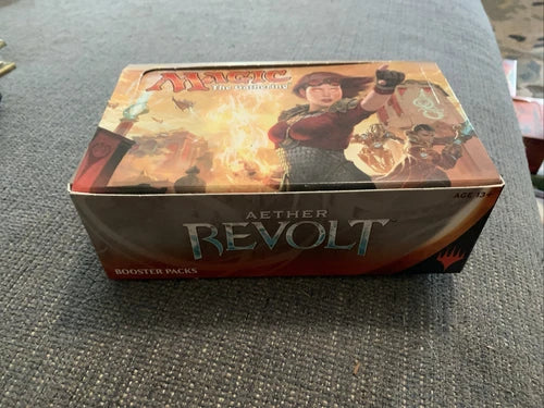 Aether  Revolt EMPTY Booster Box Magic The Gathering MTG 2017
