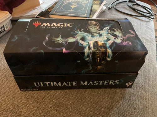 MTG Magic The Gathering Ultimate Masters Booster Box Only Empty NO CARDS