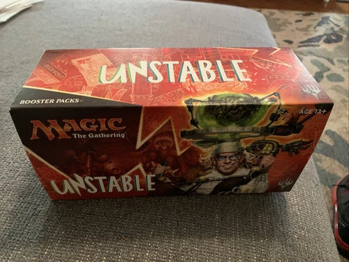 MTG 1 Empty UNSTABLE Booster Pack Box - Magic - English - No Packs