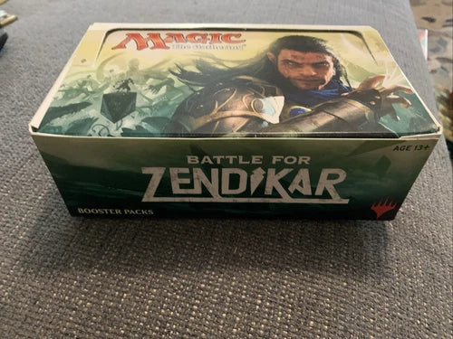 Magic the Gathering Battle For Zendikar EMPTY Booster Box READ USED MTG