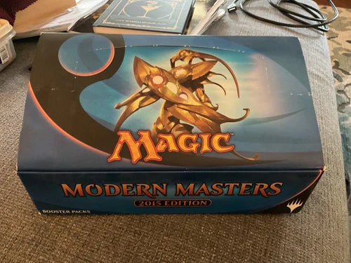 Mtg Carte Magic Empty Booster Box Modern Masters 2015 Edition  Display Opened