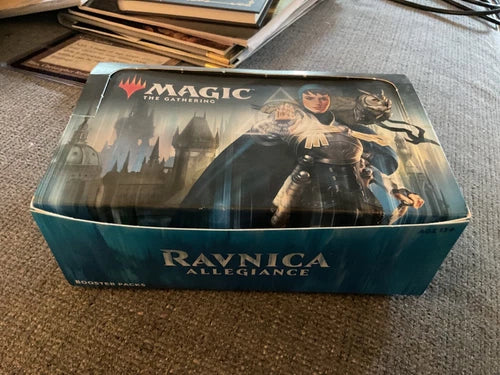 Ravnica Allegiance Empty Booster Box Free Shipping