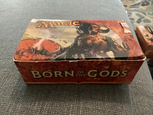 Magic the Gathering Born Of The Gods EMPTY Booster Box READ USED MTG
