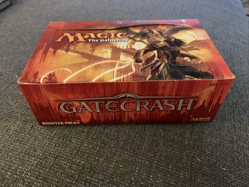 Mtg Empty Booster Box Gatecrash Display Opened