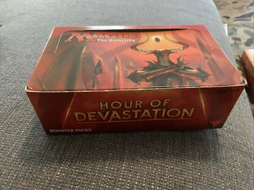 Hour Of Devastation EMPTY Booster Box Magic The Gathering MTG 2017