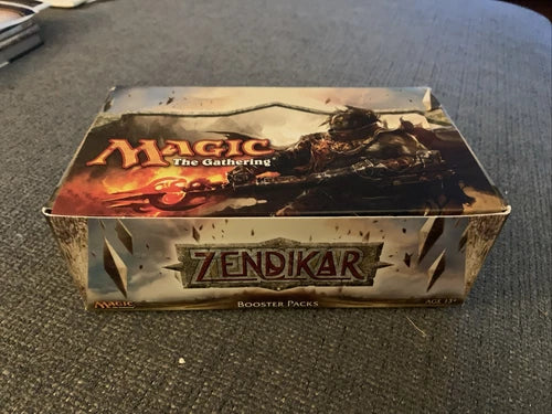 MtG EMPTY Booster Box ~ ZENDIKAR (zero packs)