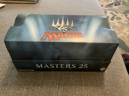 Magic The Gathering MASTERS 25 Empty Booster Box - No Cards