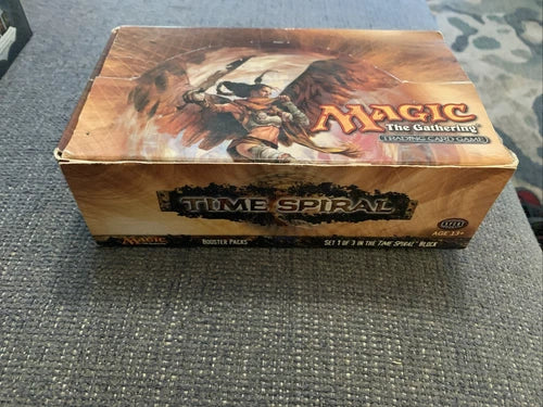 MtG EMPTY Booster Box ~ TIME SPIRAL (zero packs)