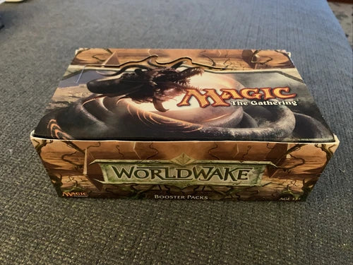 2010 Magic the Gathering Worldwake Empty Booster Box MTG